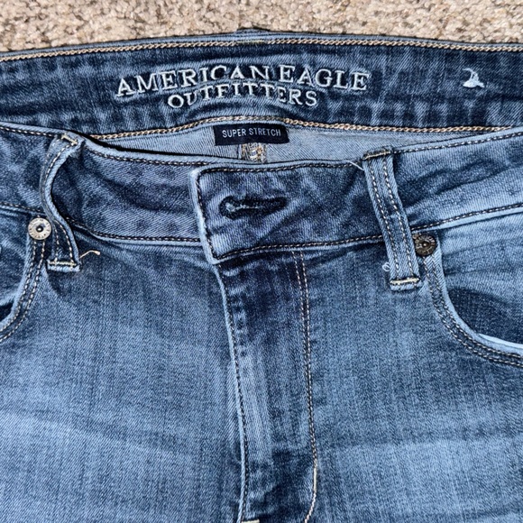 American Eagle Outfitters Super Stretch Skinny Jeans. Size 12 Short - Picture 4 of 5